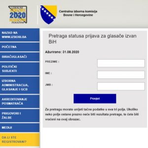 Provjera prijave